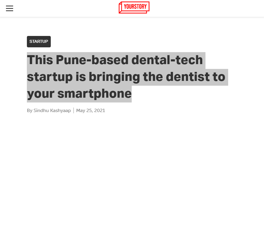 Front Page Screenshot