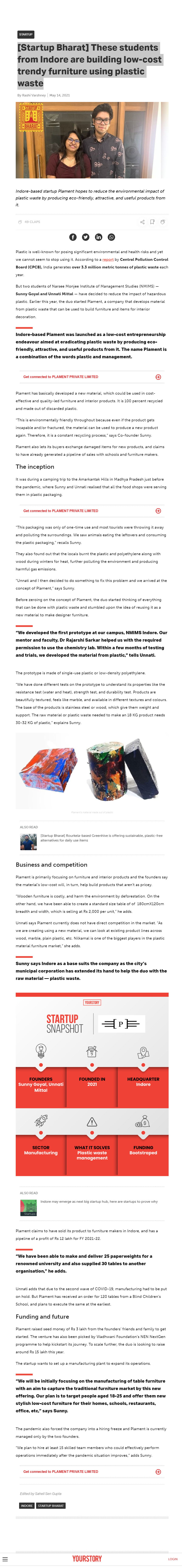 Full News Screenshot