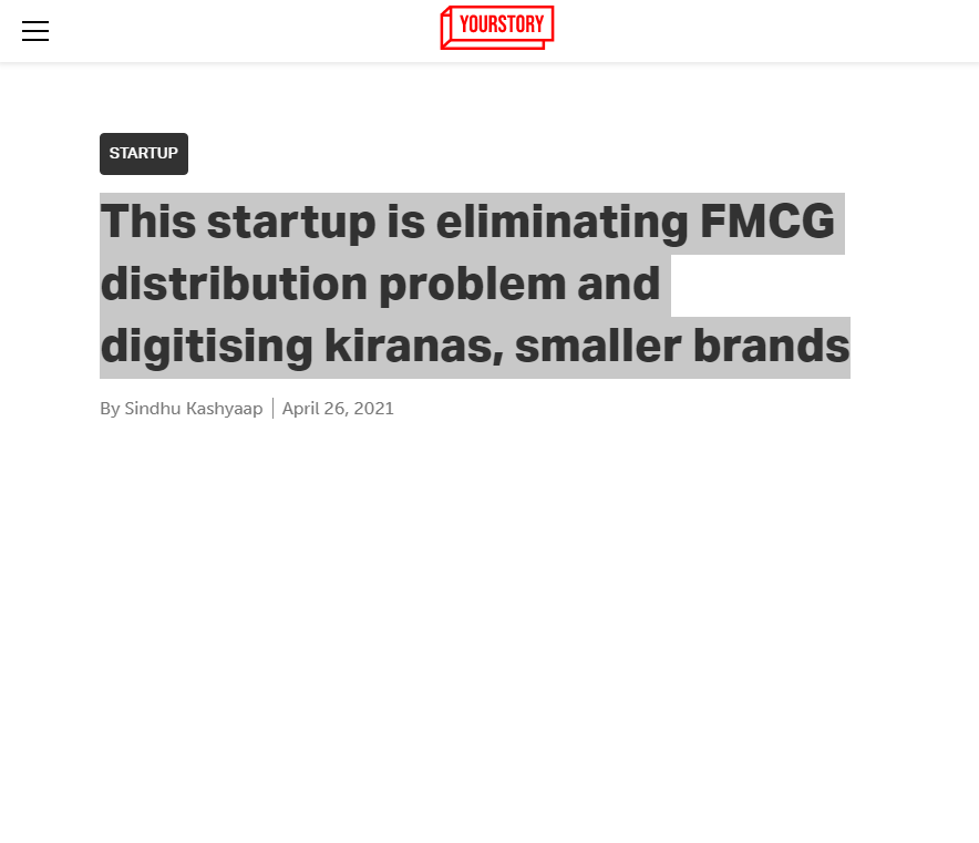 Front Page Screenshot