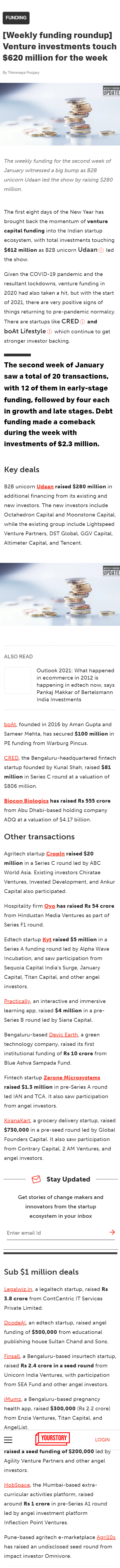 Full News Screenshot