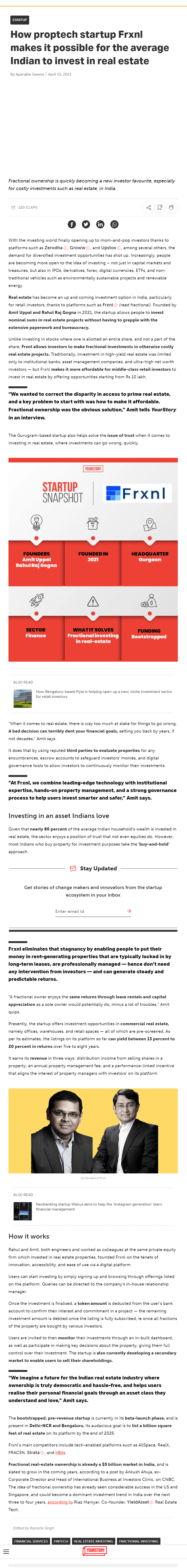 Full News Screenshot