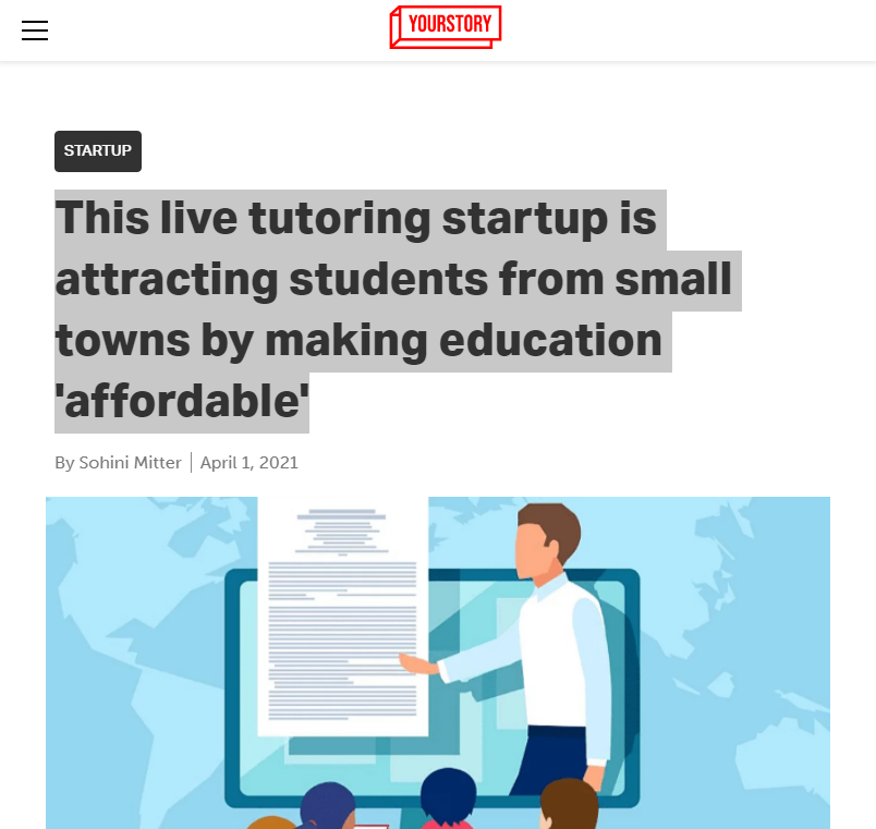 Front Page Screenshot