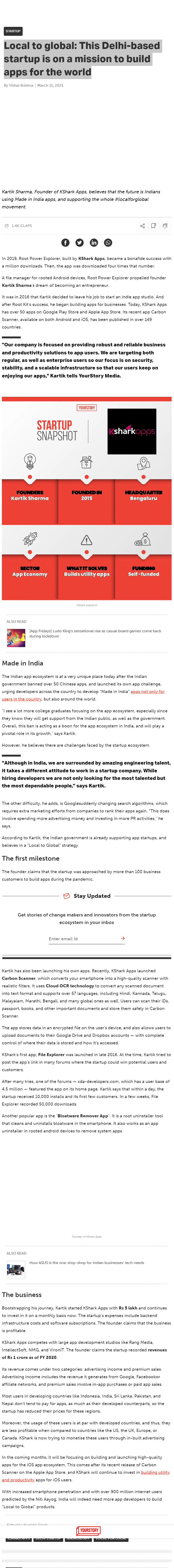 Full News Screenshot