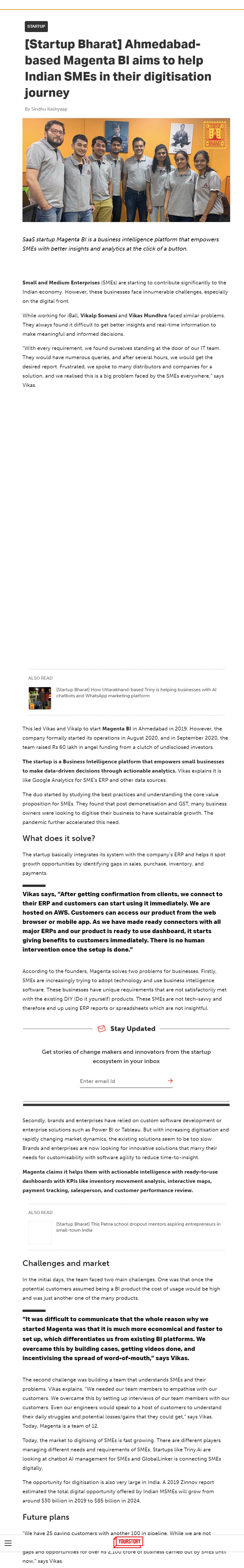 Full News Screenshot