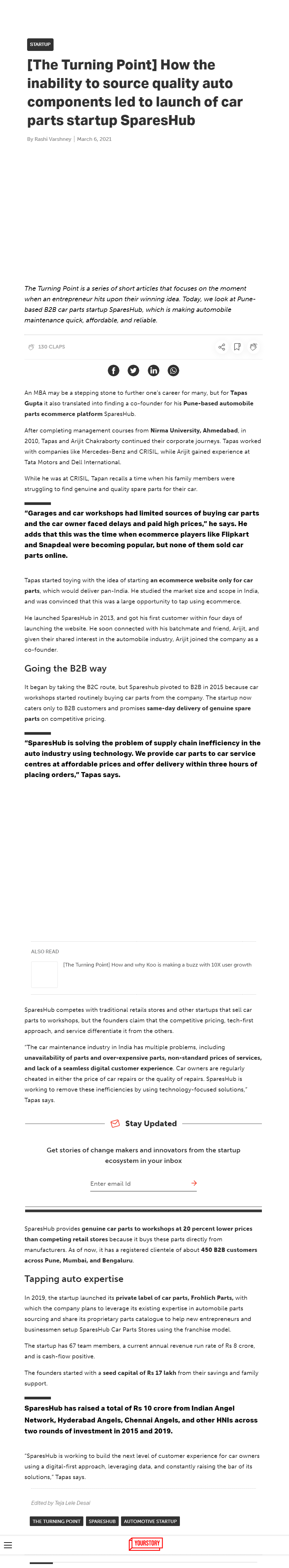 Full News Screenshot