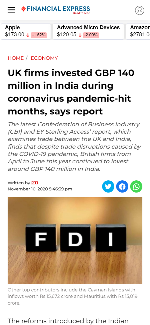 Front Page Screenshot