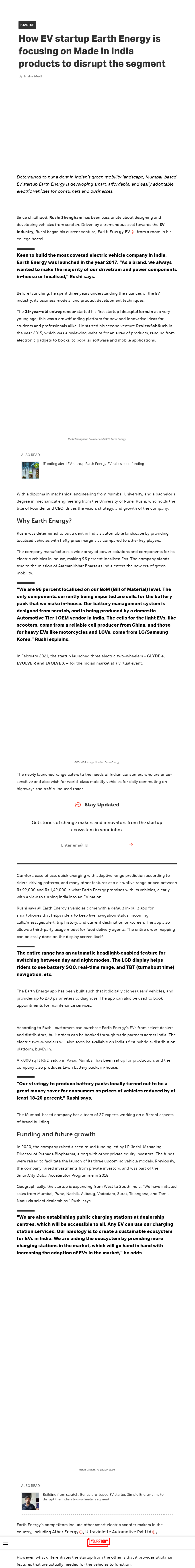 Full News Screenshot