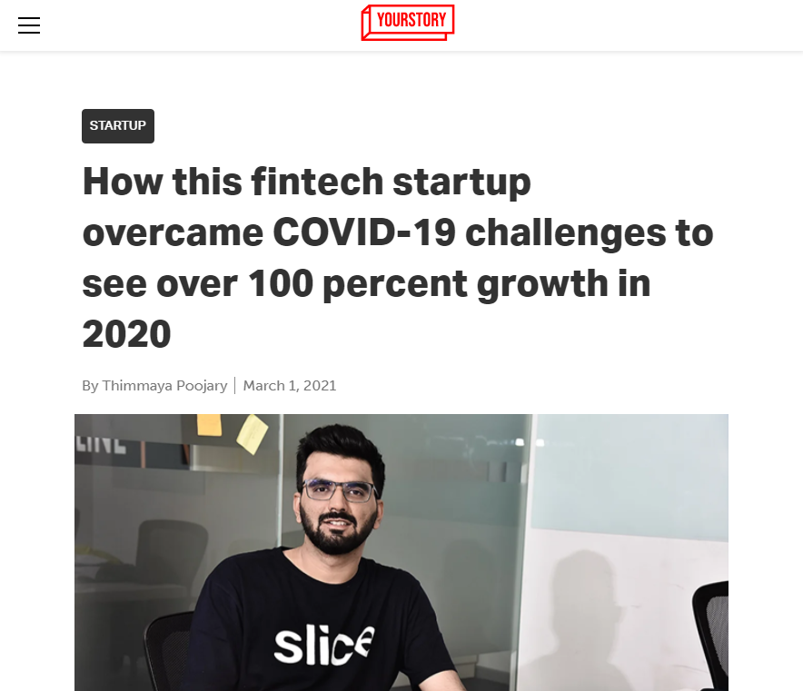 Front Page Screenshot