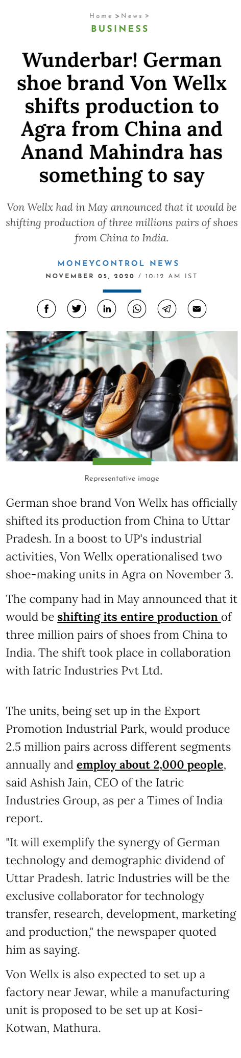 Full News Screenshot