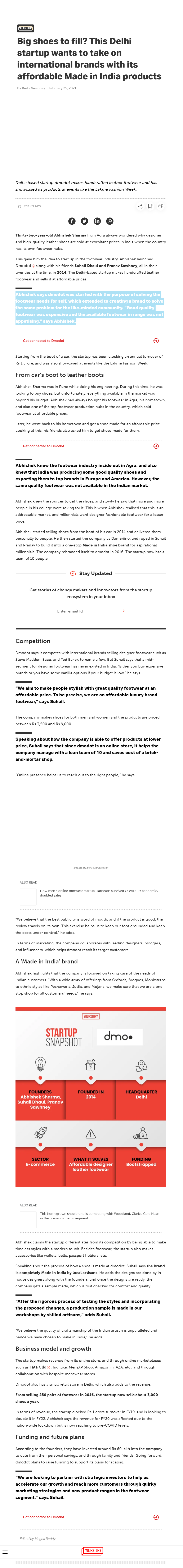 Full News Screenshot