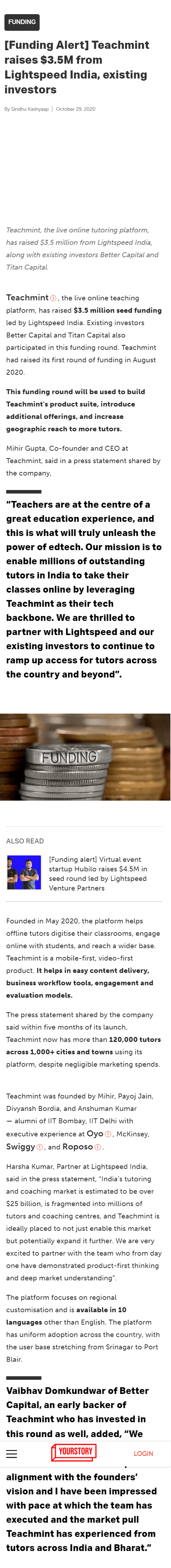 Full News Screenshot