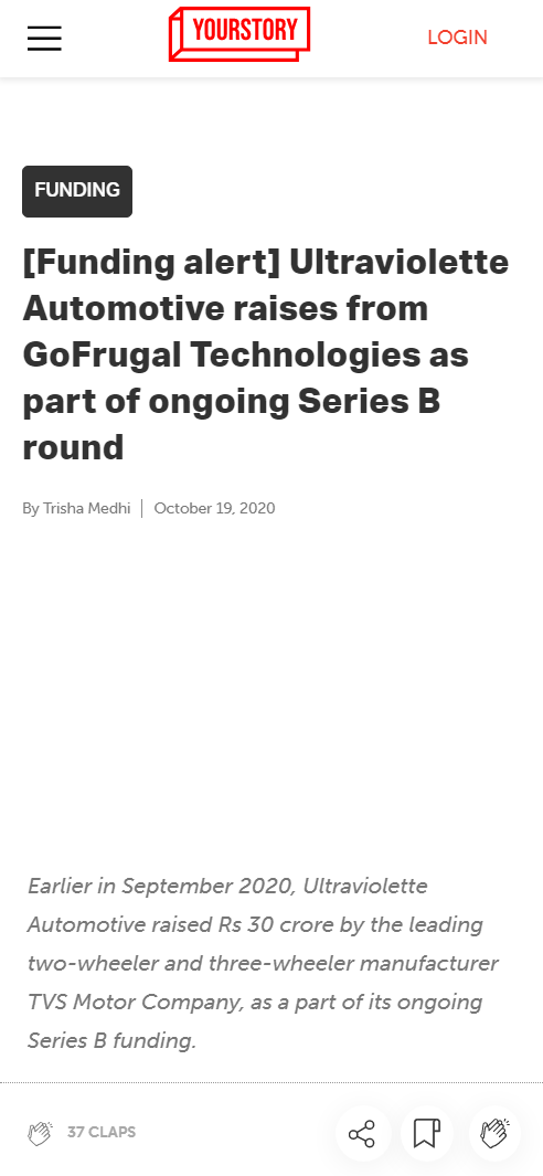 Front Page Screenshot