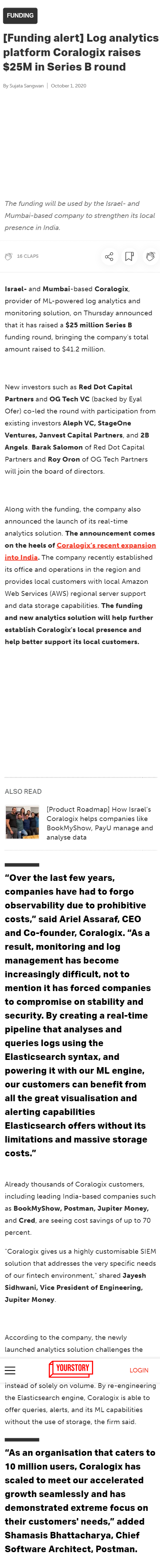 Full News Screenshot