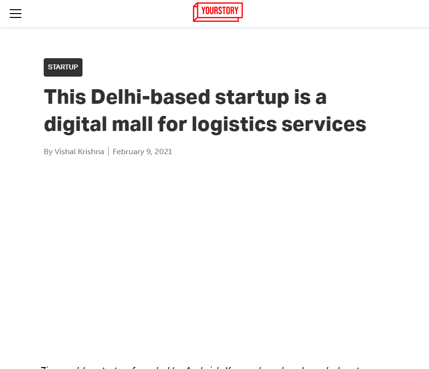 Front Page Screenshot