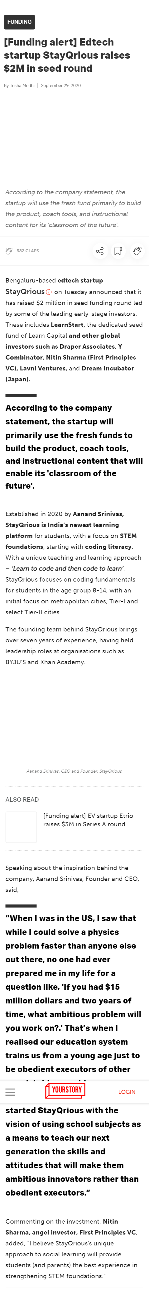 Full News Screenshot