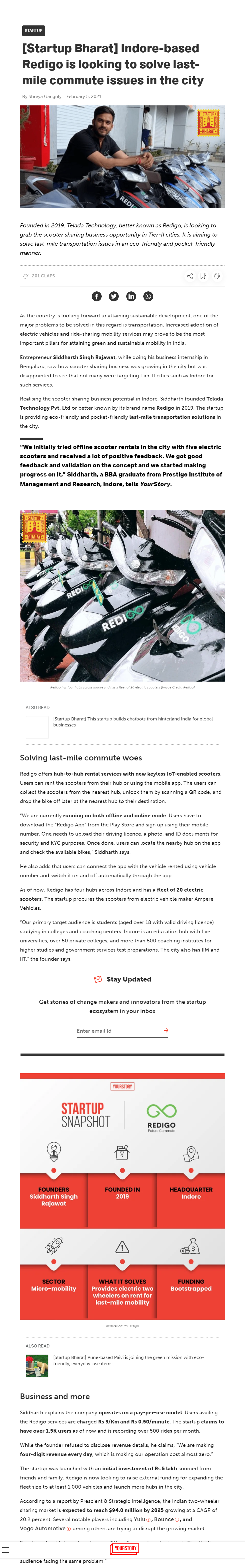 Full News Screenshot