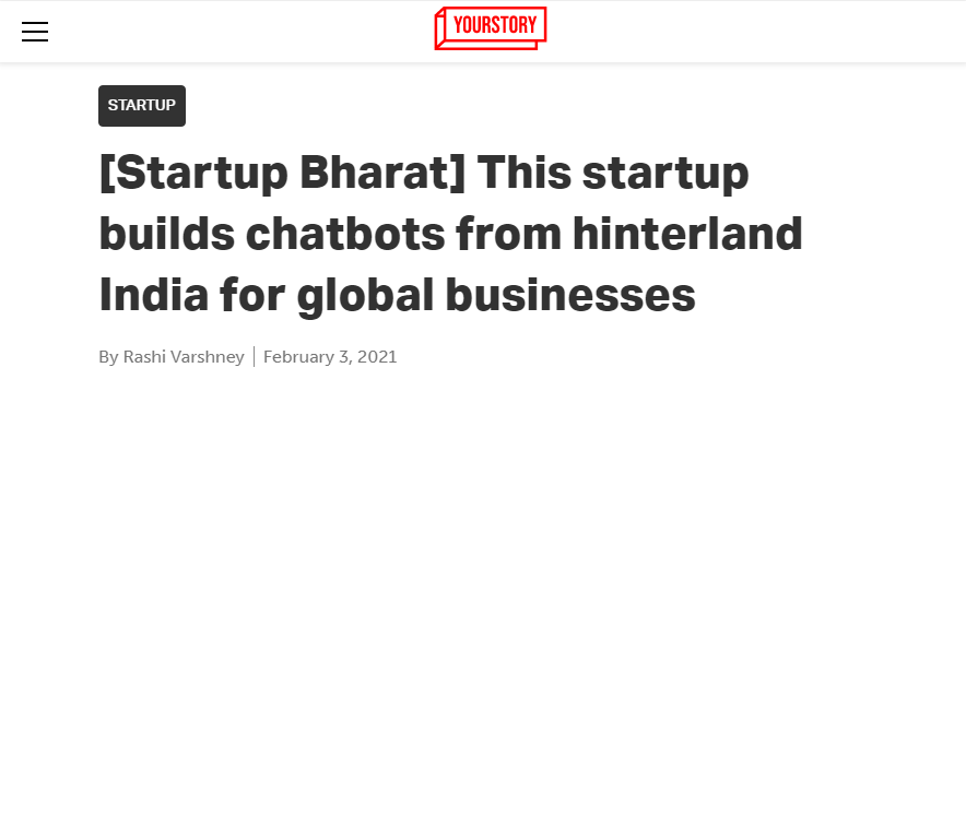 Front Page Screenshot