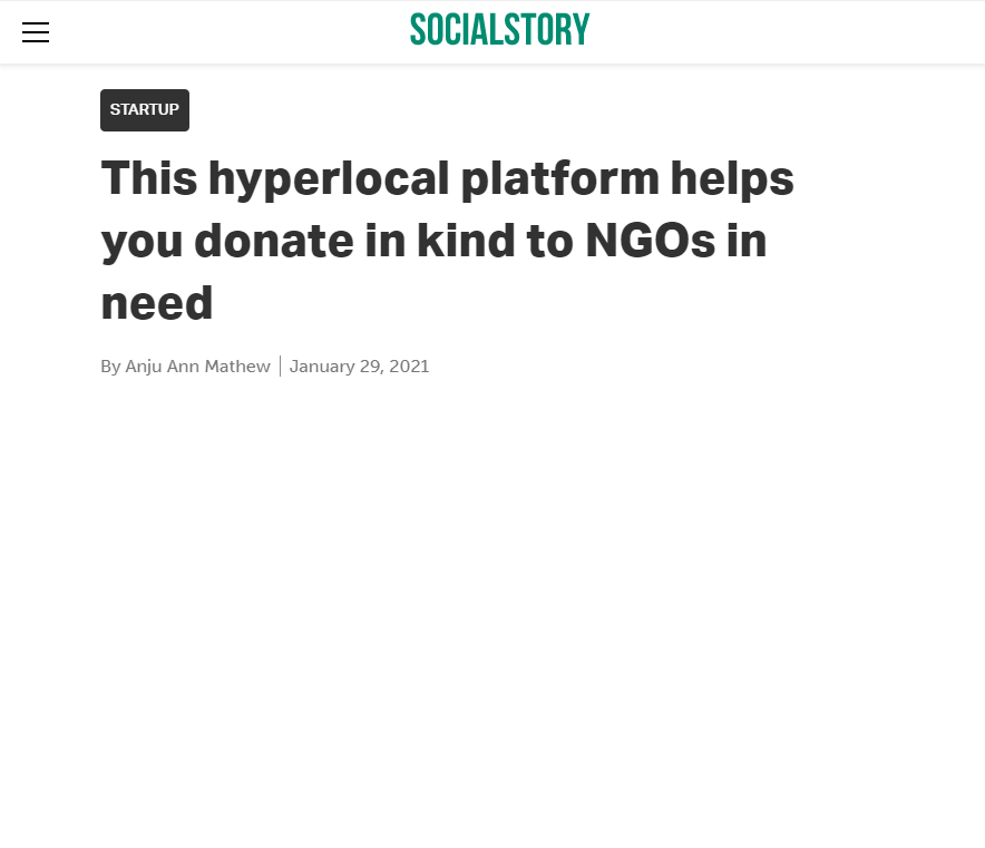 Front Page Screenshot