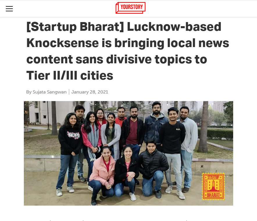 Front Page Screenshot