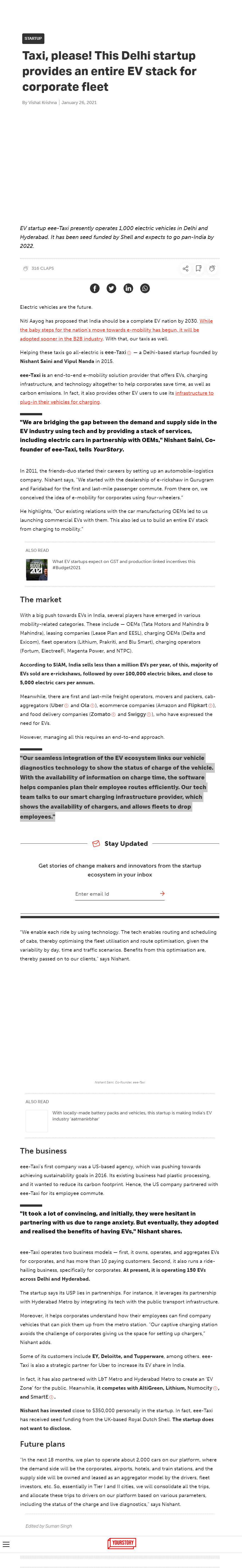 Full News Screenshot