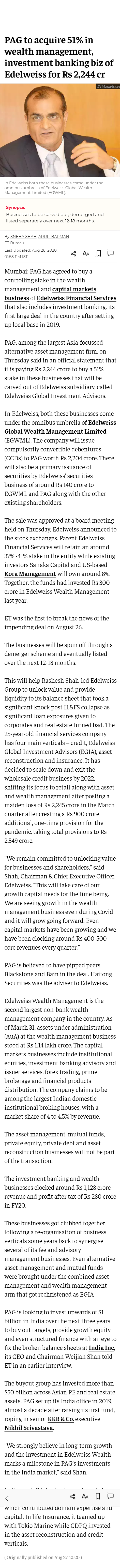 Full News Screenshot