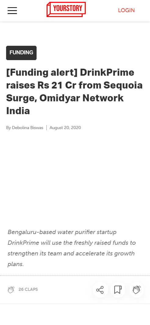 Front Page Screenshot