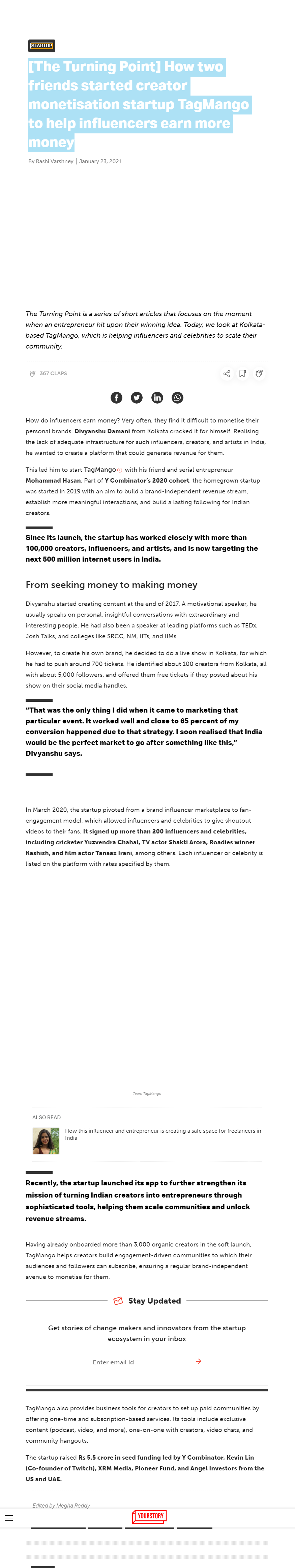 Full News Screenshot