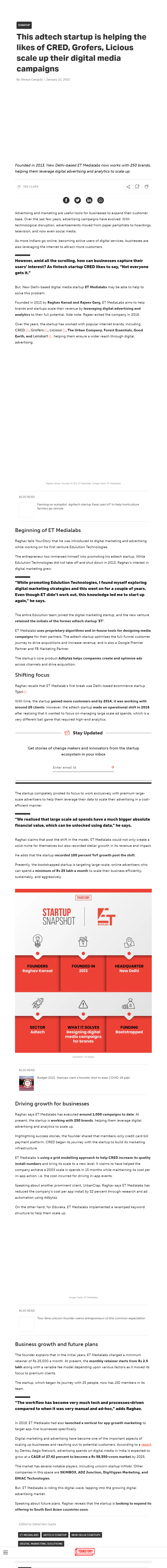 Full News Screenshot