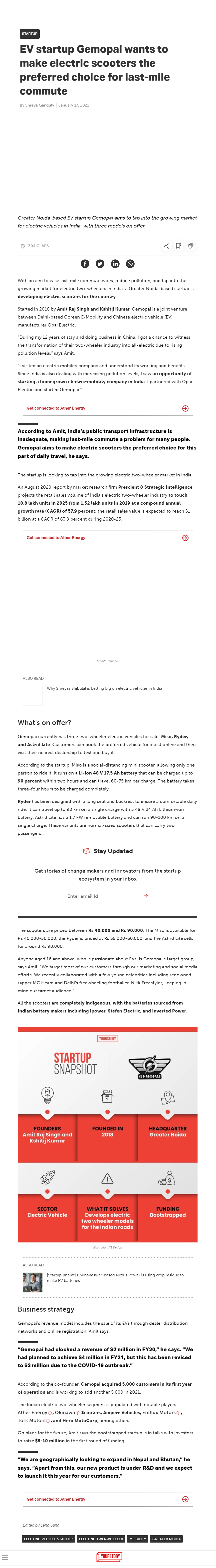 Full News Screenshot