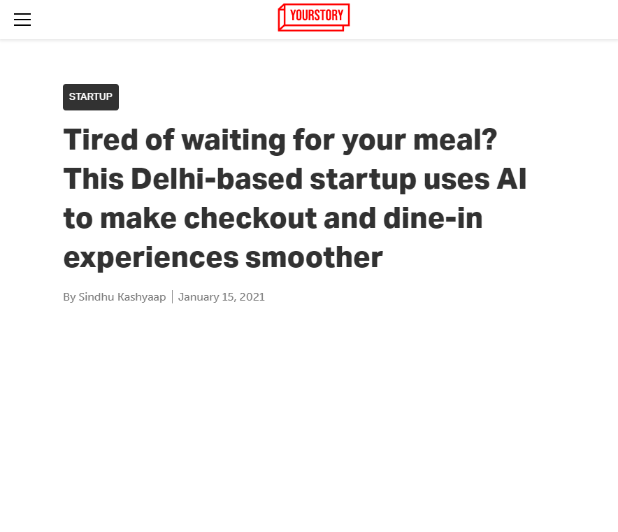 Front Page Screenshot