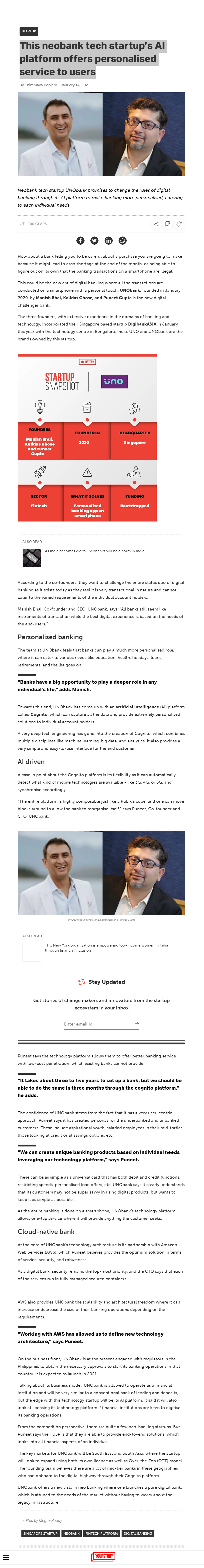 Full News Screenshot