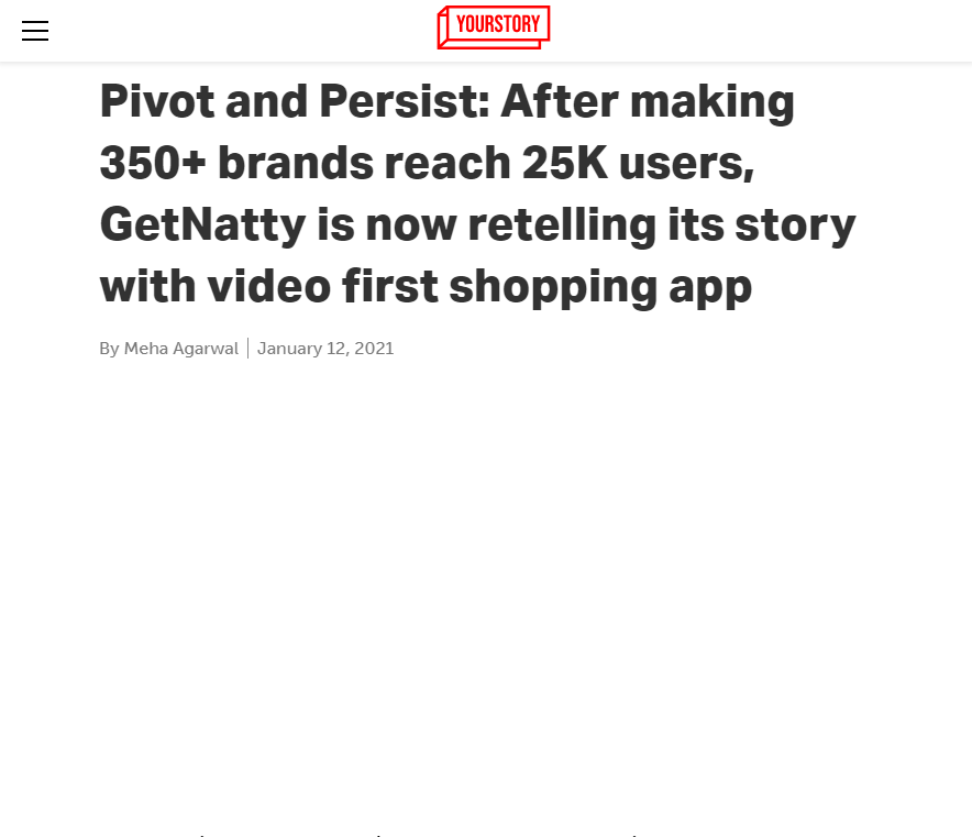 Front Page Screenshot