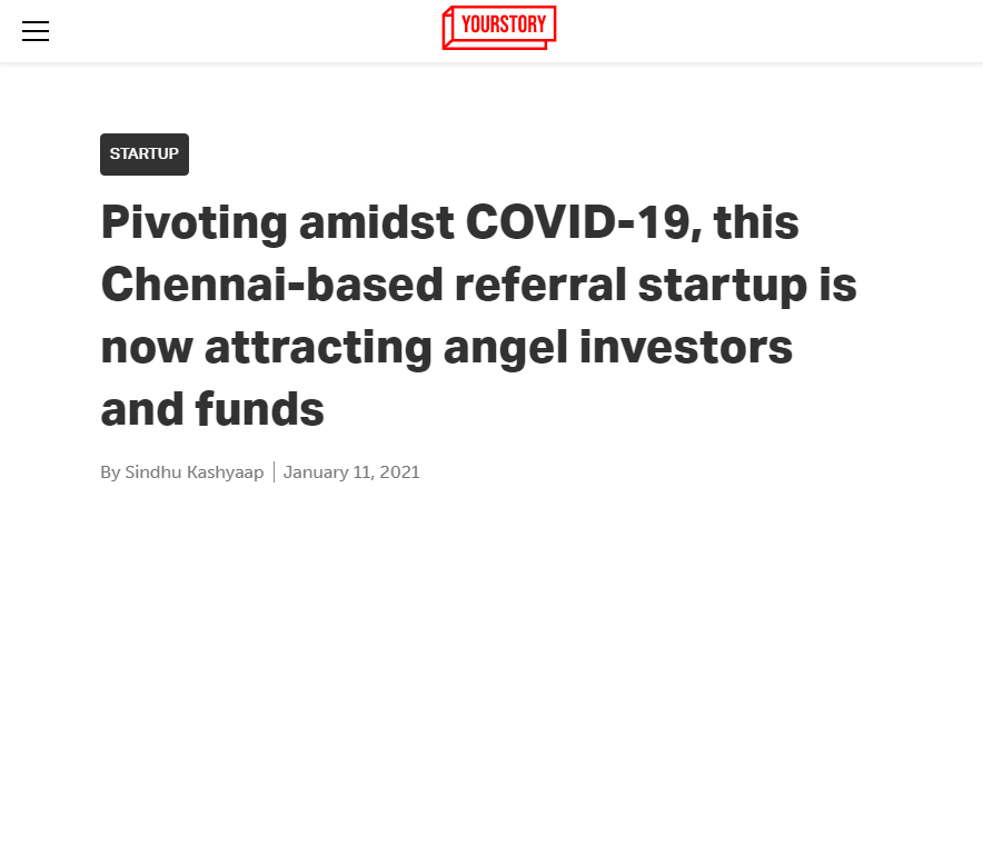 Front Page Screenshot