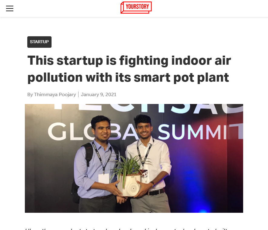 Front Page Screenshot