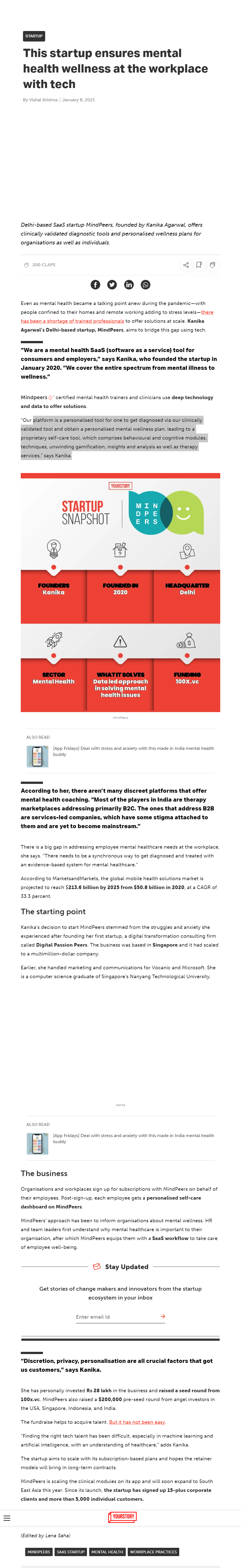 Full News Screenshot