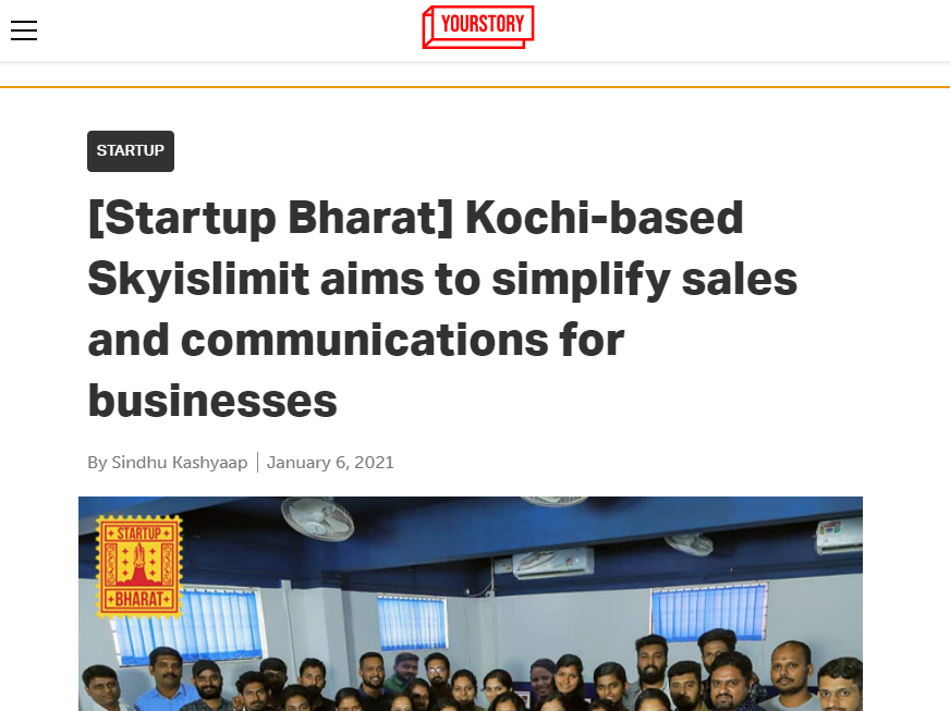 Front Page Screenshot