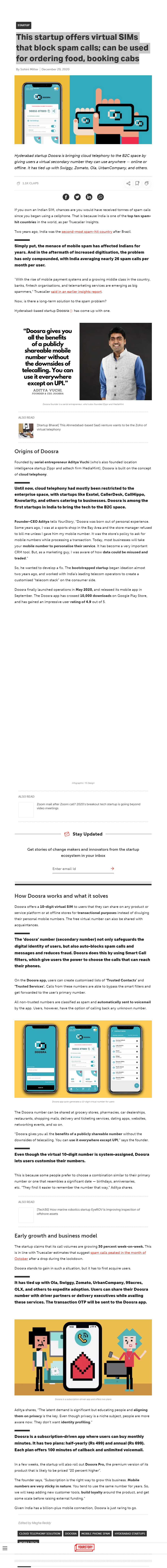 Full News Screenshot