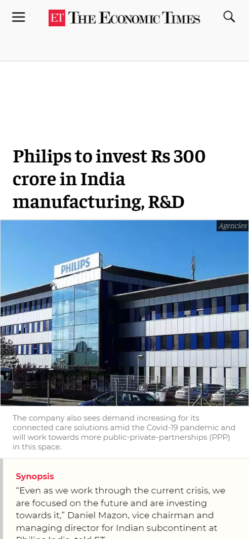 Front Page Screenshot