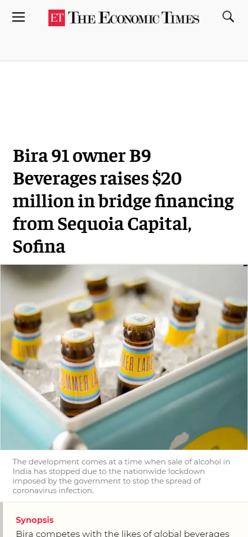 Front Page Screenshot