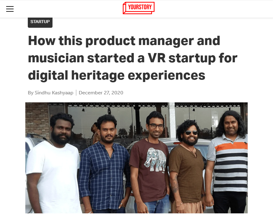 Front Page Screenshot