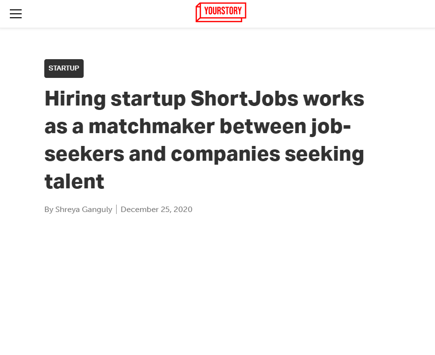 Front Page Screenshot