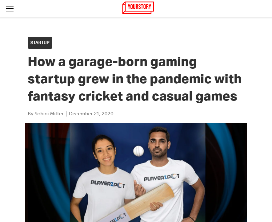 Front Page Screenshot