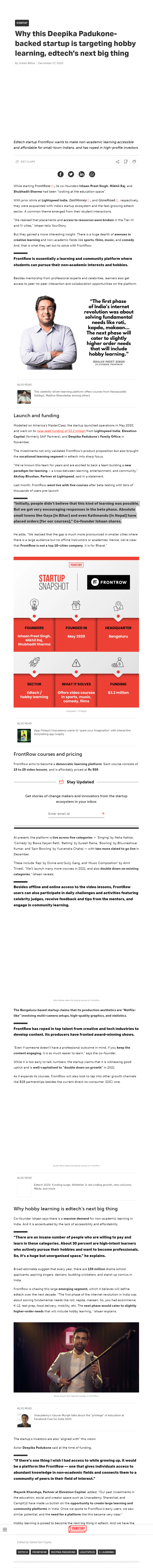 Full News Screenshot