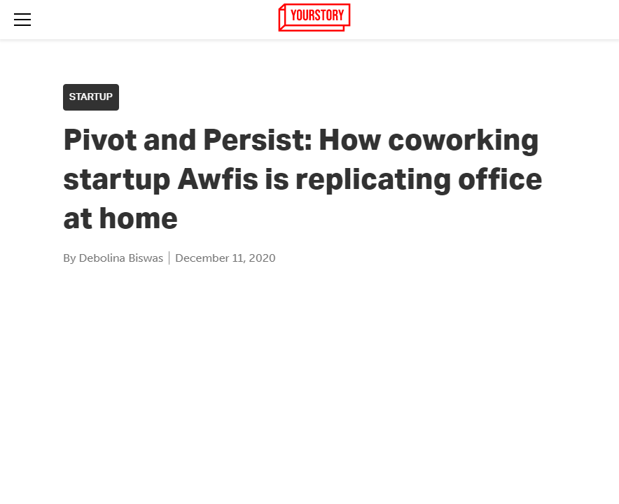 Front Page Screenshot