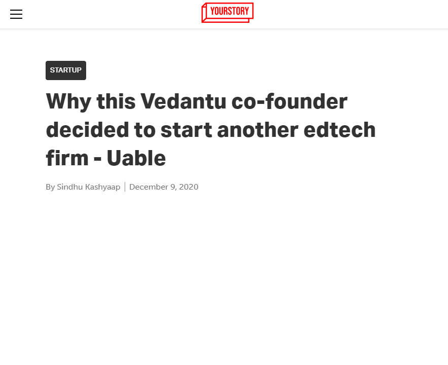 Front Page Screenshot