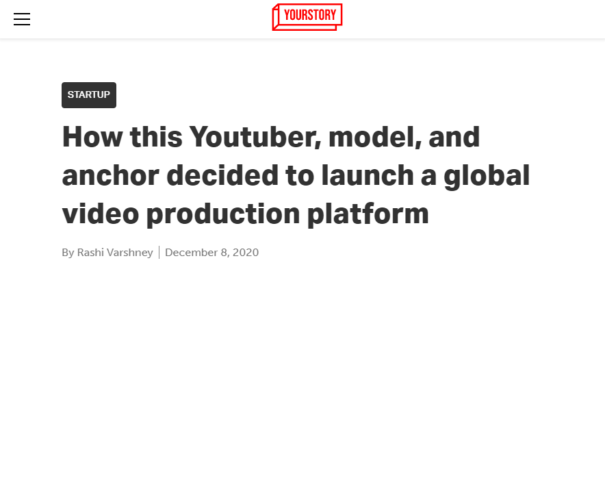 Front Page Screenshot