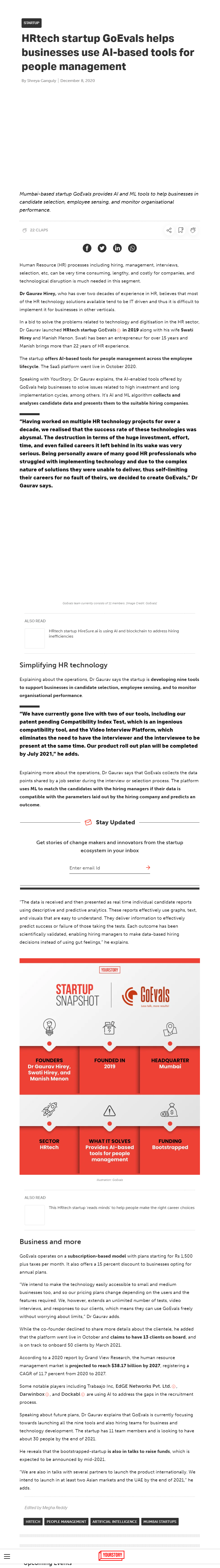 Full News Screenshot