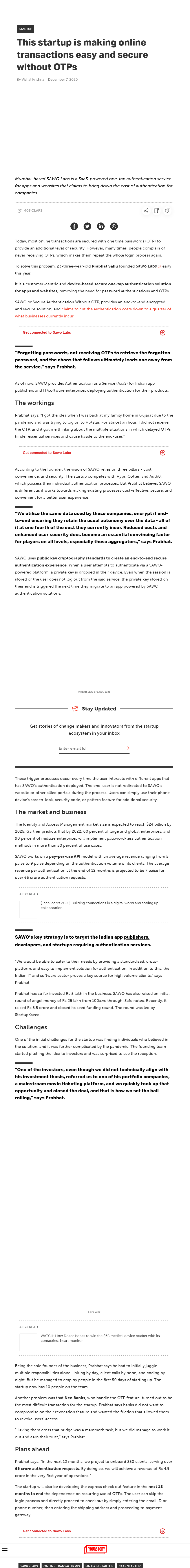 Full News Screenshot