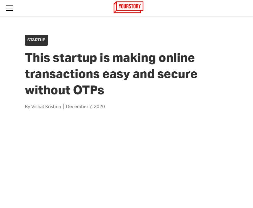 Front Page Screenshot