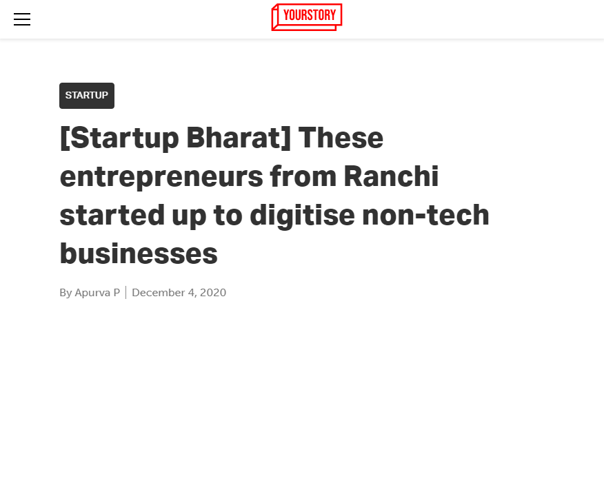 Front Page Screenshot